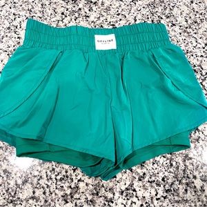 Aerie offline active shorts with built- in shorts underneath! Size Medium